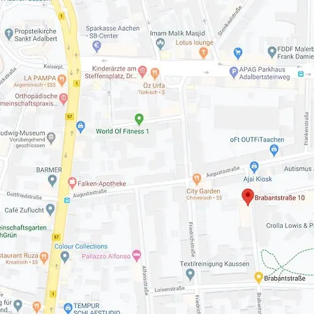 بيت ضيافة Relax Aachener Boardinghouse Budget *