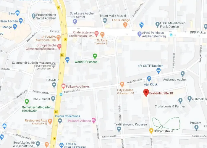 بيت ضيافة Relax Aachener Boardinghouse Budget *